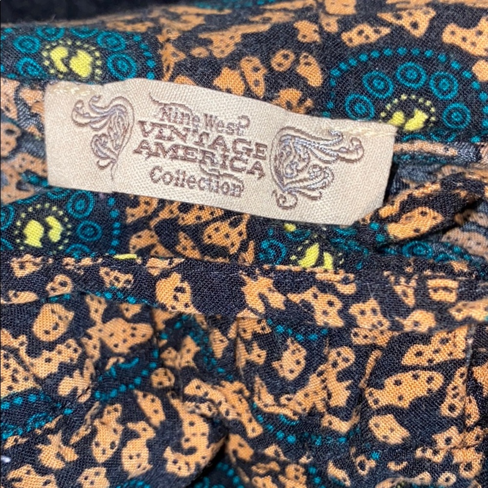 Sam Edelman✨Patterned Slacks | S/M - Picture 3 of 4